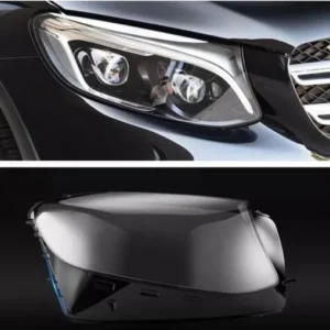 Headlight Transparents Lens Cover For Mercedes Benz W253 GLC 2016-19